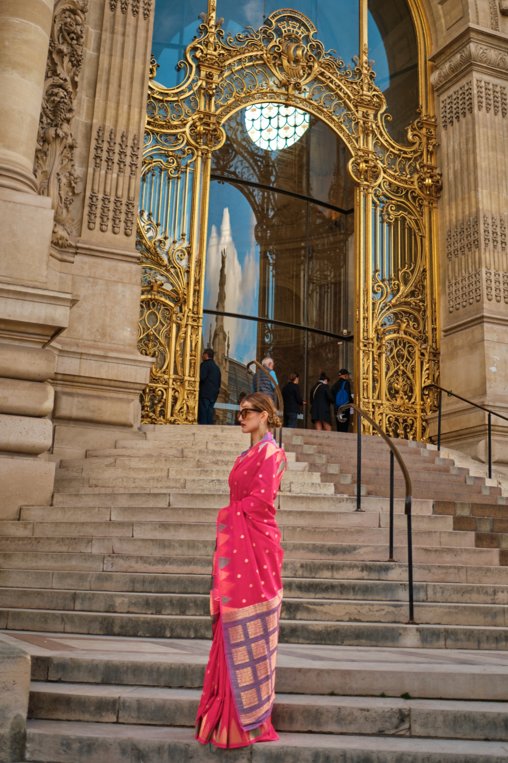 Banarasi Kadhi Silk Saree with Rich Traditional Weaving