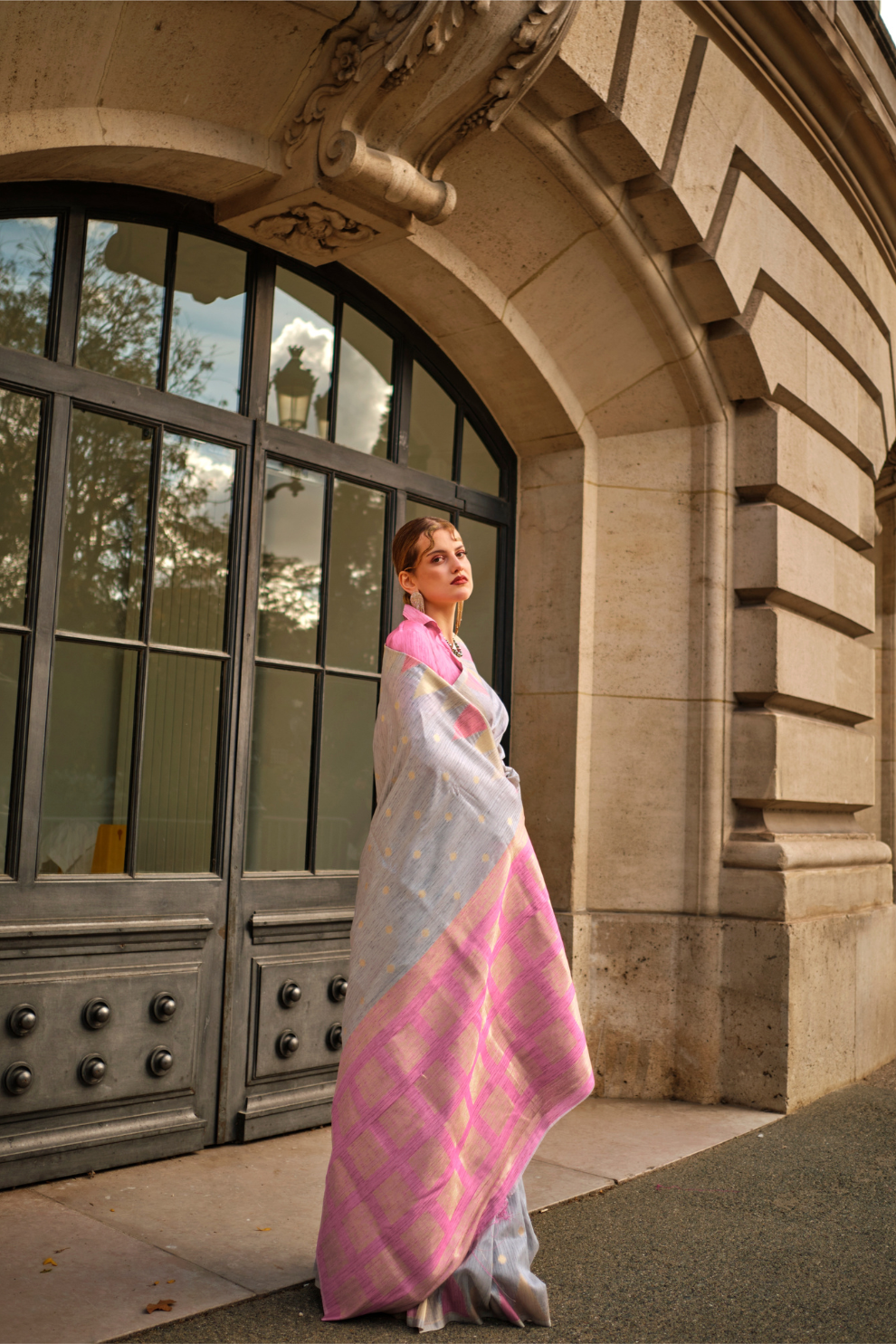 Banarasi Kadhi Silk Saree with Rich Traditional Weaving