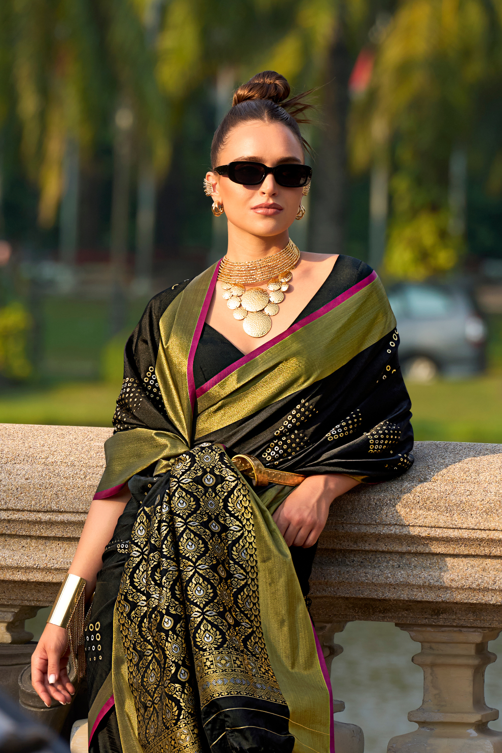 Timeless Elegance Woven in Luxurious Handloom Satin Grace