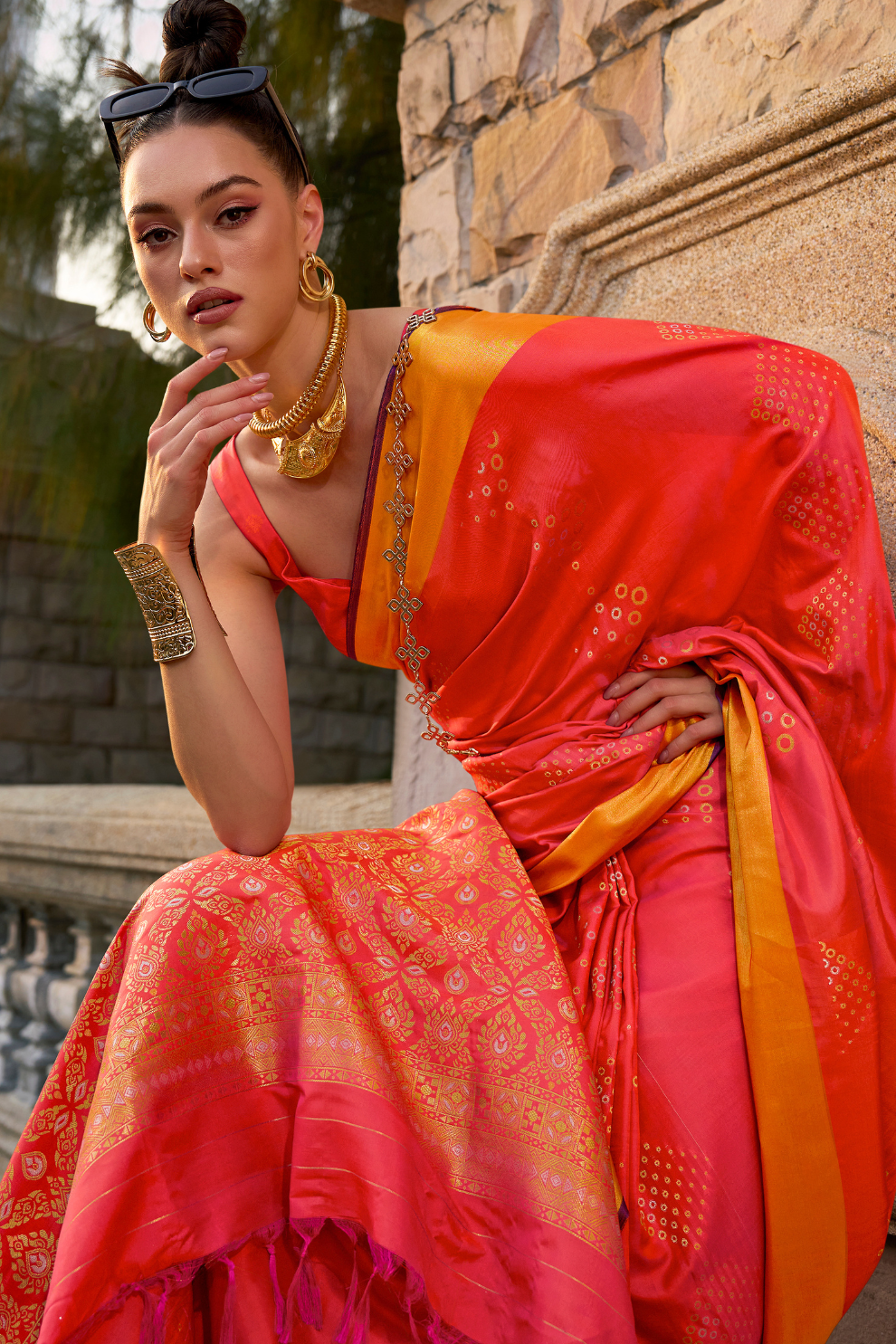 Timeless Elegance Woven in Luxurious Handloom Satin Grace