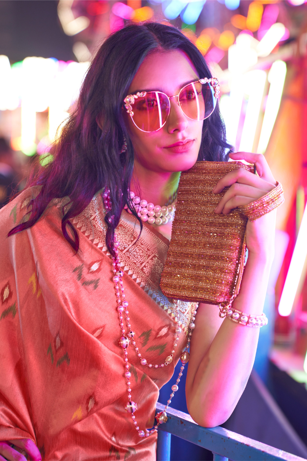 Designer Party Wear Handloom Kaitra Silk Saree with Elegant Weaving