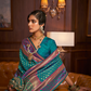 Elegant Handloom Saree with Traditional Zari Weaving