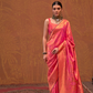 Gracefully Woven Pure Handloom Silk Drape Saree
