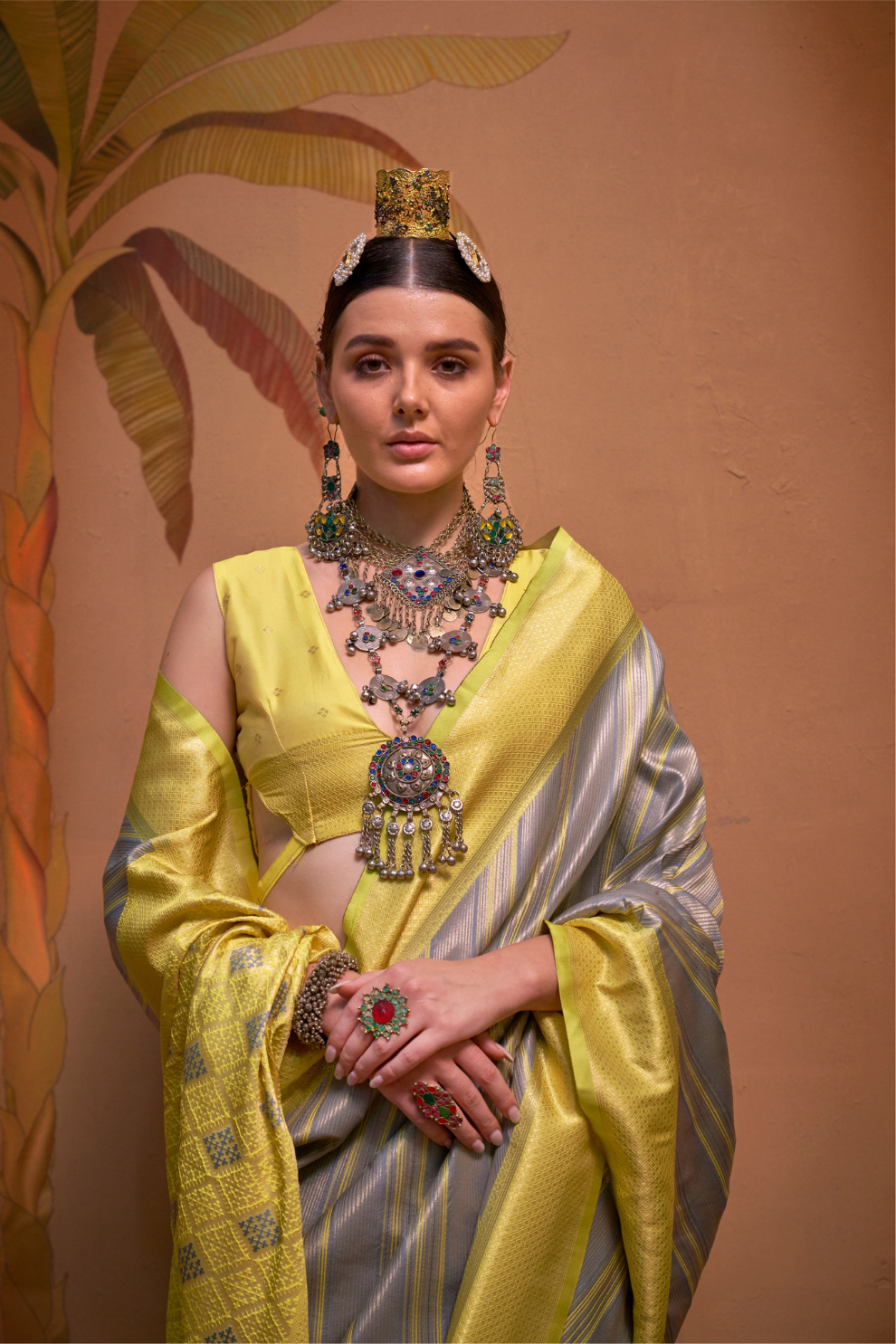 Pure Handloom Silk Saree with Traditional Charm