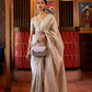 Elegant Tussar Silk Saree with Zari Woven Detailing