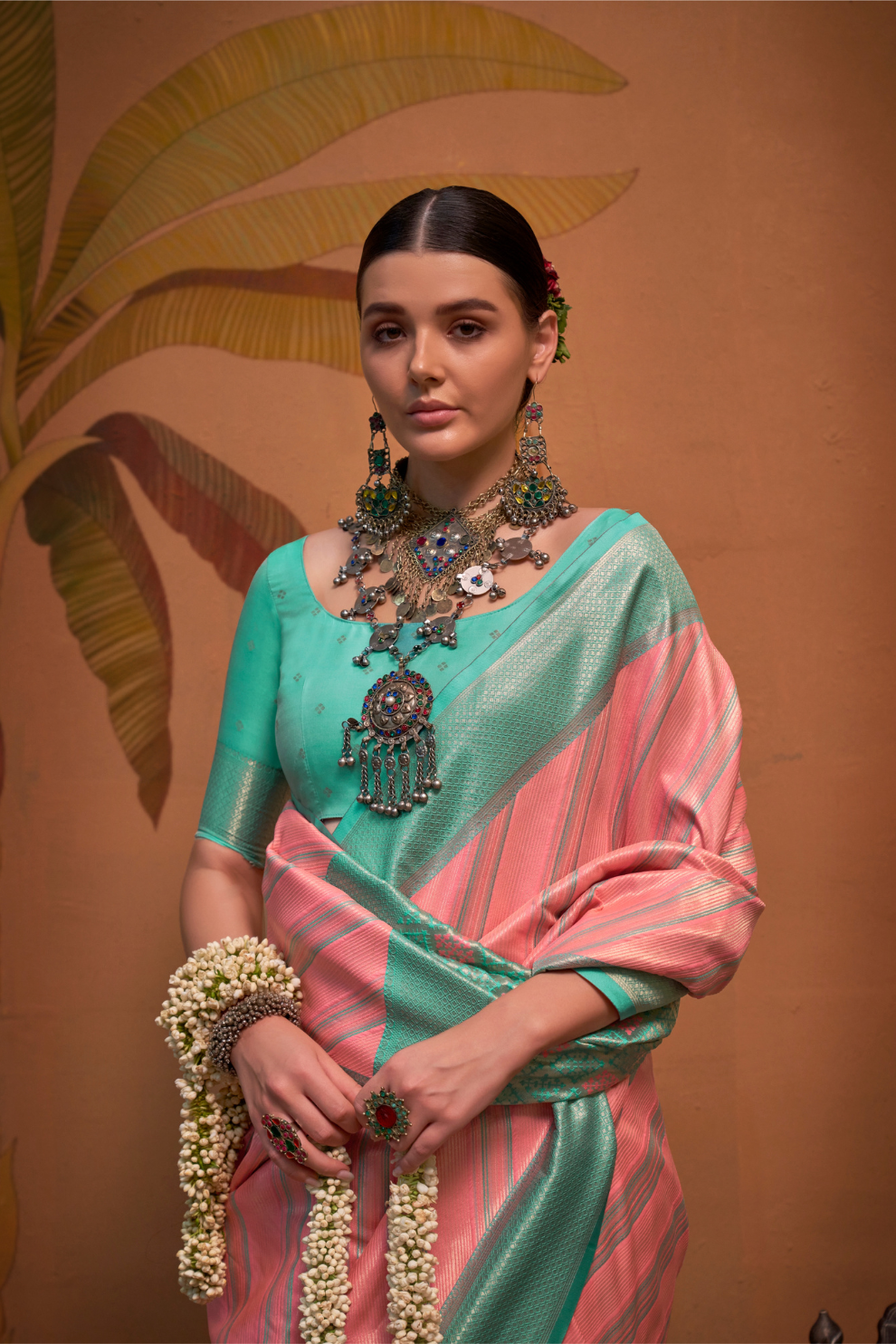 Pure Handloom Silk Saree with Traditional Charm