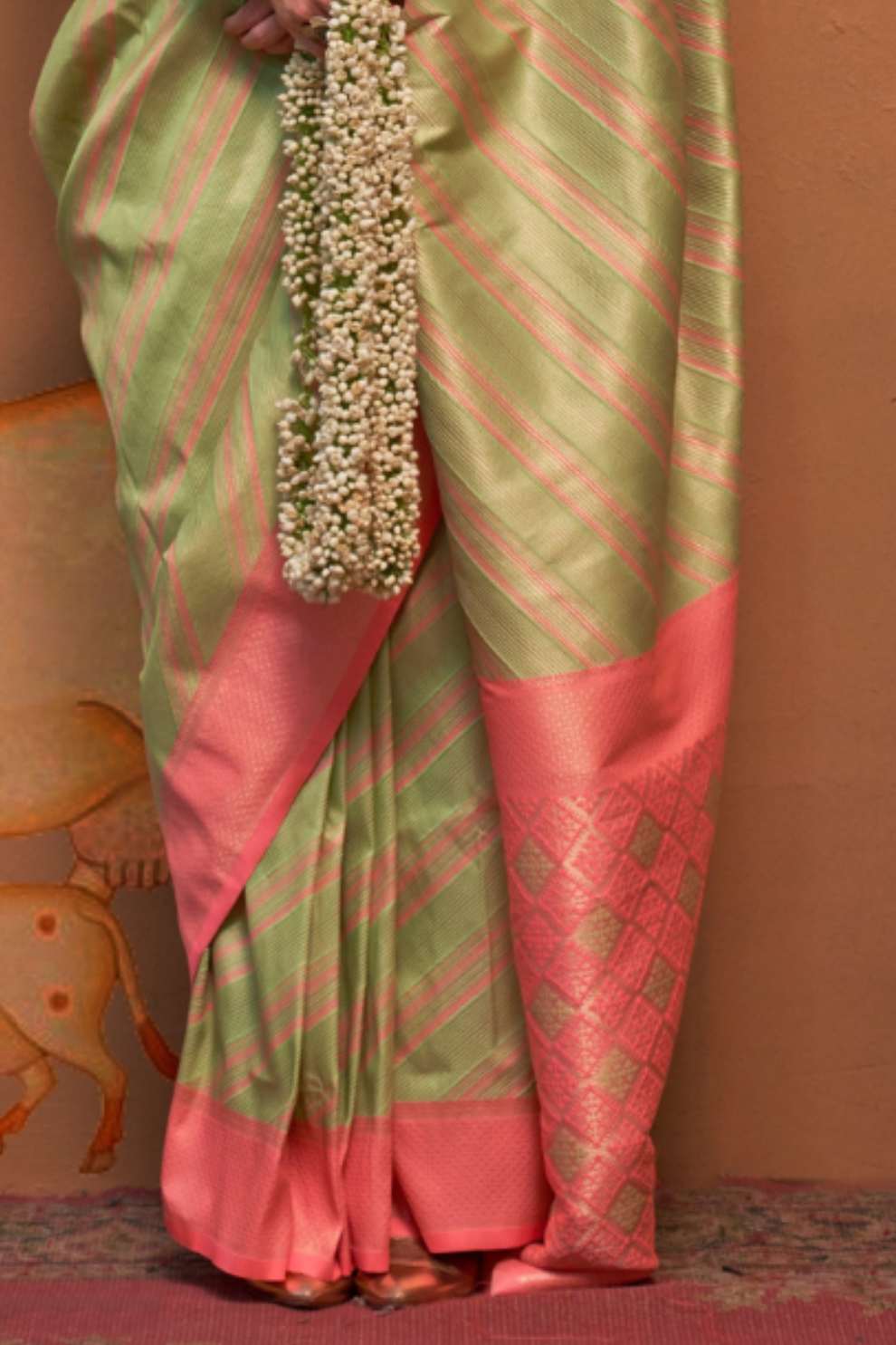 Pure Handloom Silk Saree with Traditional Charm