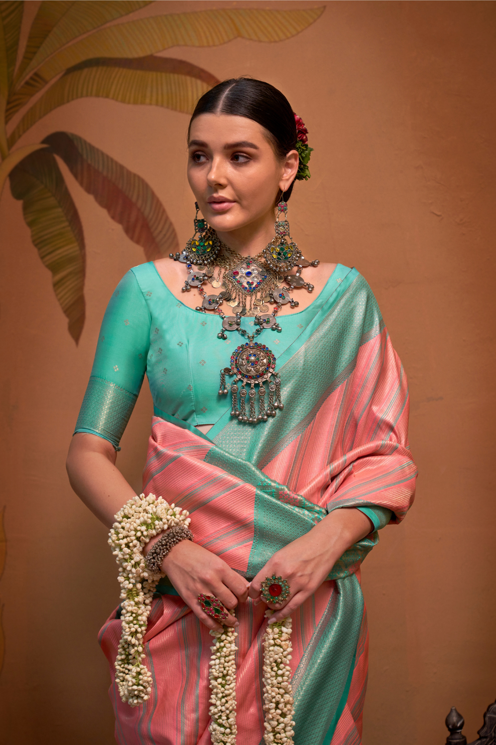 Pure Handloom Silk Saree with Traditional Charm