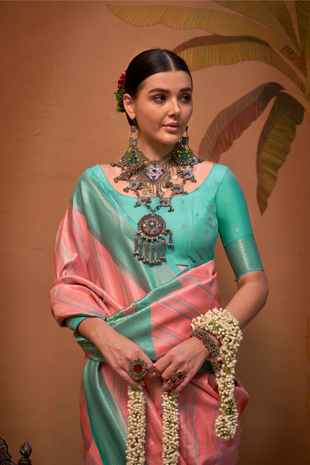 Pure Handloom Silk Saree with Traditional Charm