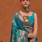 Gracefully Woven Pure Handloom Silk Drape Saree
