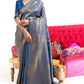 Kanjivaram Pattu Silk Saree with Cultural Elegance and Shine