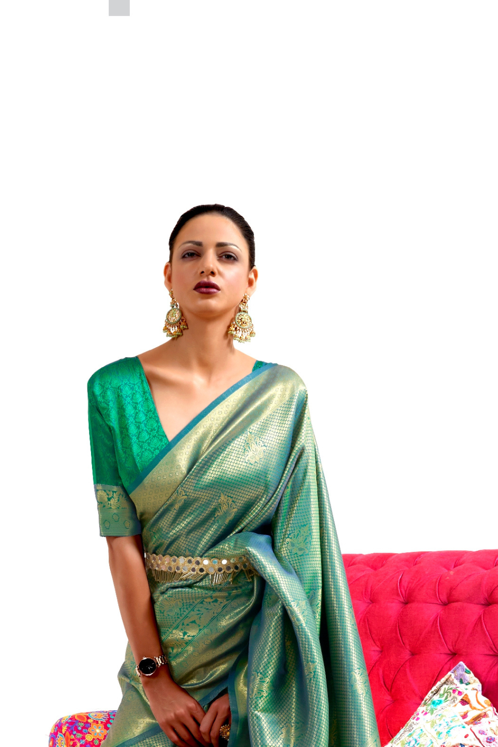 Kanjivaram Pattu Silk Saree with Cultural Elegance and Shine