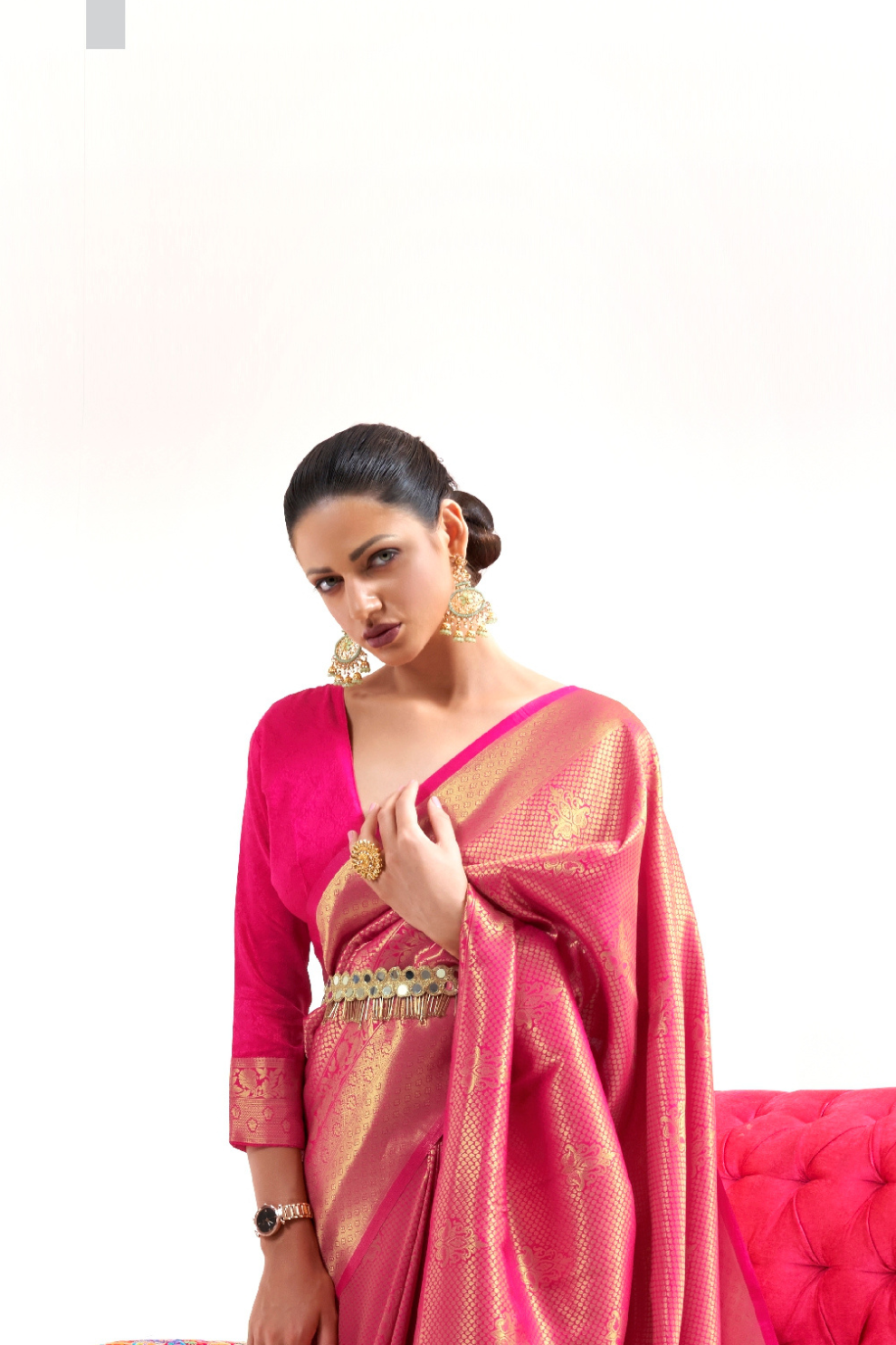 Kanjivaram Pattu Silk Saree with Cultural Elegance and Shine