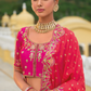 Designer Ethnic Lehenga with Dupatta and Intricate Embroidery