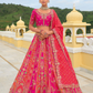 Designer Ethnic Lehenga with Dupatta and Intricate Embroidery