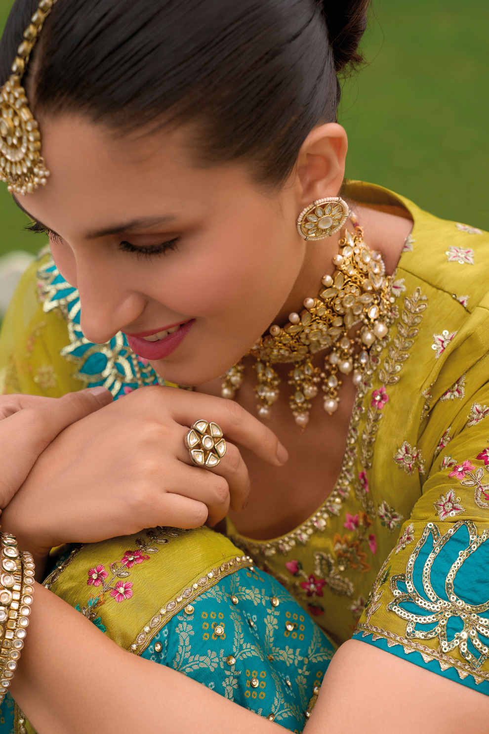 Designer Ethnic Lehenga with Dupatta and Intricate Embroidery