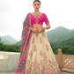 Designer Ethnic Lehenga with Dupatta and Intricate Embroidery