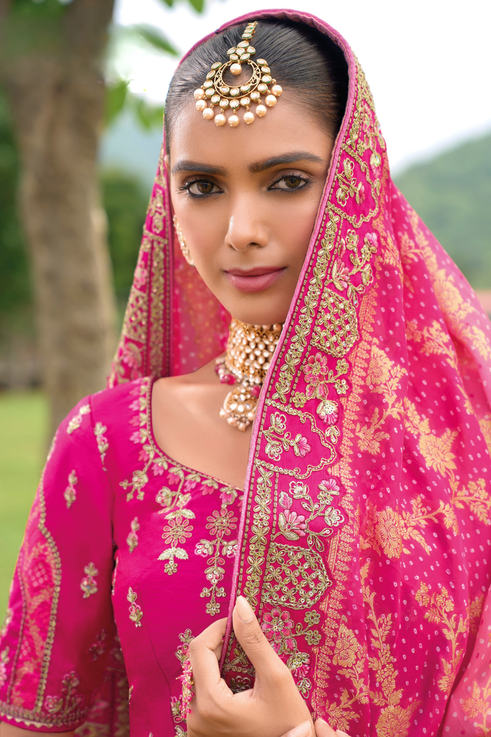 Designer Ethnic Lehenga with Dupatta and Intricate Embroidery