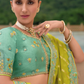 Designer Ethnic Lehenga with Dupatta and Intricate Embroidery