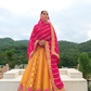 Designer Ethnic Lehenga with Dupatta and Intricate Embroidery