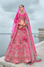Luxury Silk Bridal Lehenga Choli – Handcrafted Elegance for Your Big Day