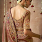 Tissue Dola Silk Embroidered Wedding Saree for Timeless Elegance