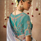 Tissue Dola Silk Embroidered Wedding Saree for Timeless Elegance