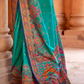 Super Polyester Viscose Silk Saree with Hand Block Luxury Print - LaVante Fashion
