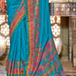 High-Quality Super 801 P.V. Silk Saree with H.B. Luxury Print - LaVante Fashion