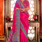 High-Quality Super 801 P.V. Silk Saree with H.B. Luxury Print - LaVante Fashion
