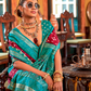 Pure Viscose Silk Saree with Silk Blend Designer Print