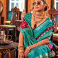 Pure Viscose Silk Saree with Silk Blend Designer Print