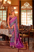 Pure Viscose Silk Saree with Silk Blend Designer Print