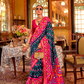 Pure Viscose Silk Saree with Silk Blend Designer Print