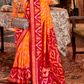 Pure Viscose Silk Saree with Silk Blend Designer Print