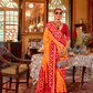Pure Viscose Silk Saree with Silk Blend Designer Print