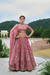 Beautifully Shaded Silk Lehenga with Handcrafted Embroidery & Cutwork