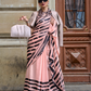 Japan Satin Printed Saree with Elegant Silken Drape Finish