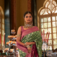 Graceful Kanjeevaram Silk Blend Saree with Motif Work