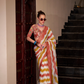 Linen Cotton Silk Saree with Soft Texture and Natural Elegance - LaVante Fashion