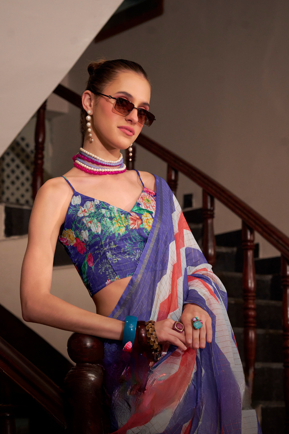 Linen Cotton Silk Saree with Soft Texture and Natural Elegance - LaVante Fashion