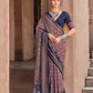 Mercerized New Sigma Silk Saree with Aqua Finish - LaVante Fashion