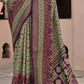Mercerized New Sigma Silk Saree with Aqua Finish - LaVante Fashion