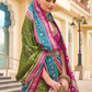 Traditional Patola Silk Saree for Weddings with Matching Blouse