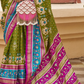 Traditional Patola Silk Saree for Weddings with Matching Blouse