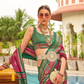 Traditional Patola Print Saree in Sigma Silk Blend Fabric