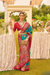 Elegant Patola Printed Art Silk Saree for Festive Wear