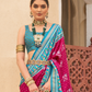 Traditional Patola Silk Saree for Weddings with Matching Blouse
