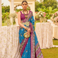Elegant Patola Printed Art Silk Saree for Festive Wear