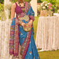 Elegant Patola Printed Art Silk Saree for Festive Wear